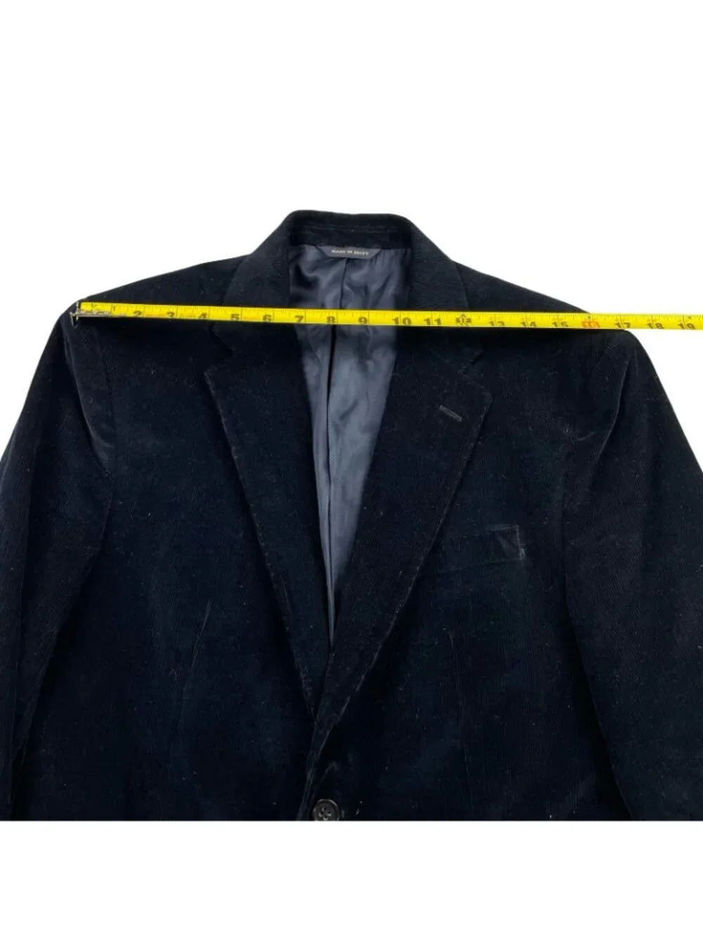Banana Republic Men’s 100% Cotton Corduroy 2-Button Blazer Navy Blue • 42R